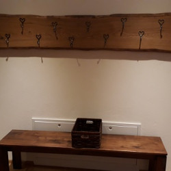 Kundenprojekt: Garderobe aus Eiche